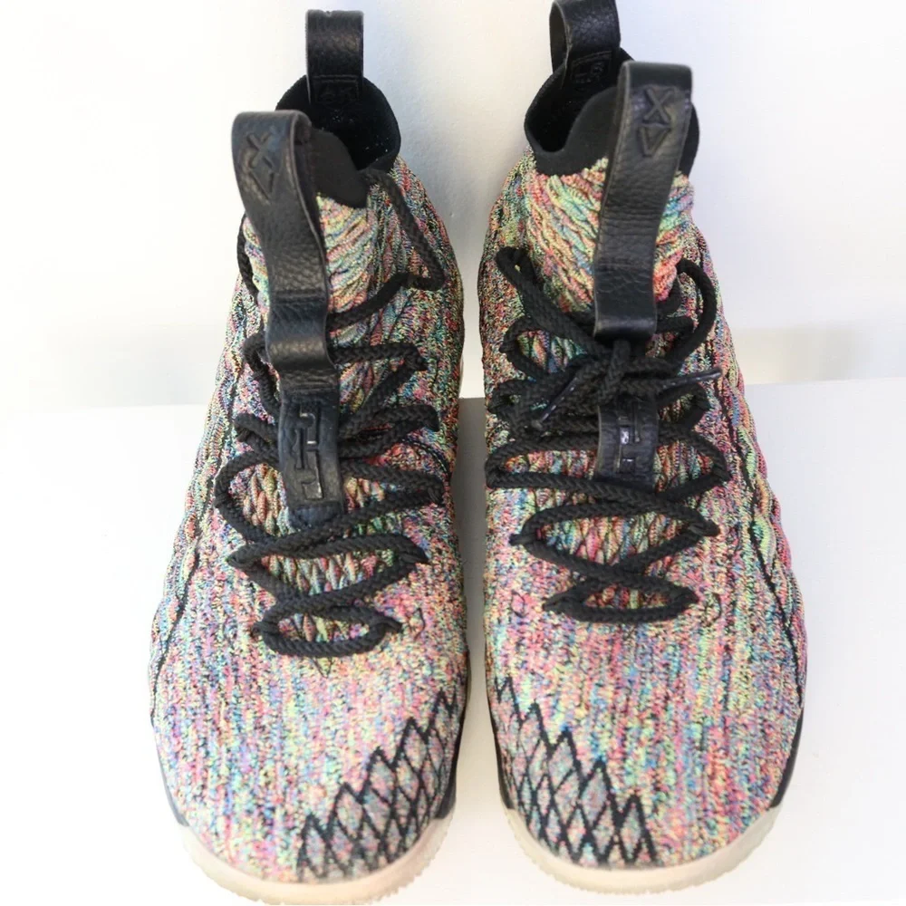Nike LeBron 15 XV “Four Horsemen” Fruity Pebbles Size 9.5 Limited Multicolor